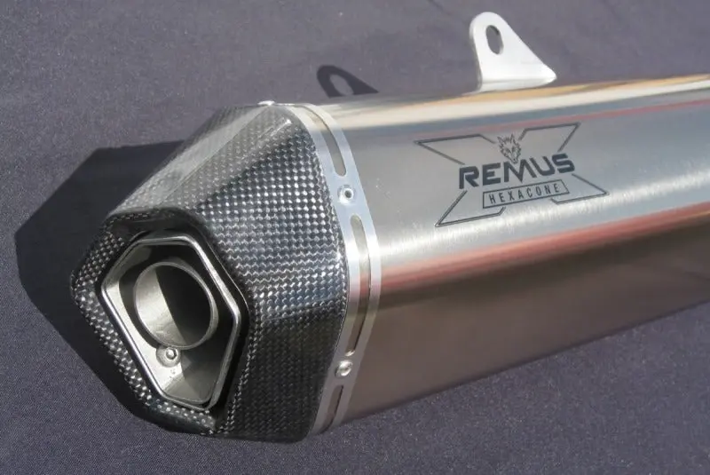 Remus 2011 BMW K1600GT Hexacone Titanium Right Side Slip On Exhaust