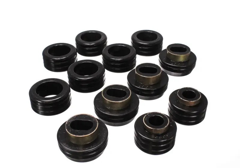 Energy Suspension 83-04 GM S-10 S-15 Pickup 2WD 4WD Black Cab Mount Set