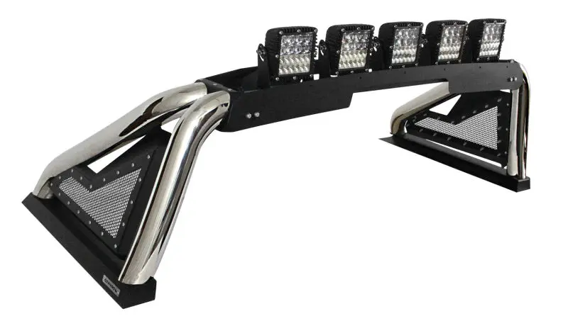 Go Rhino 14-19 Chevy 1500 LD Classic Sport Bar 2.0 Complete Kit Sport Bar and Retractable Light Mount