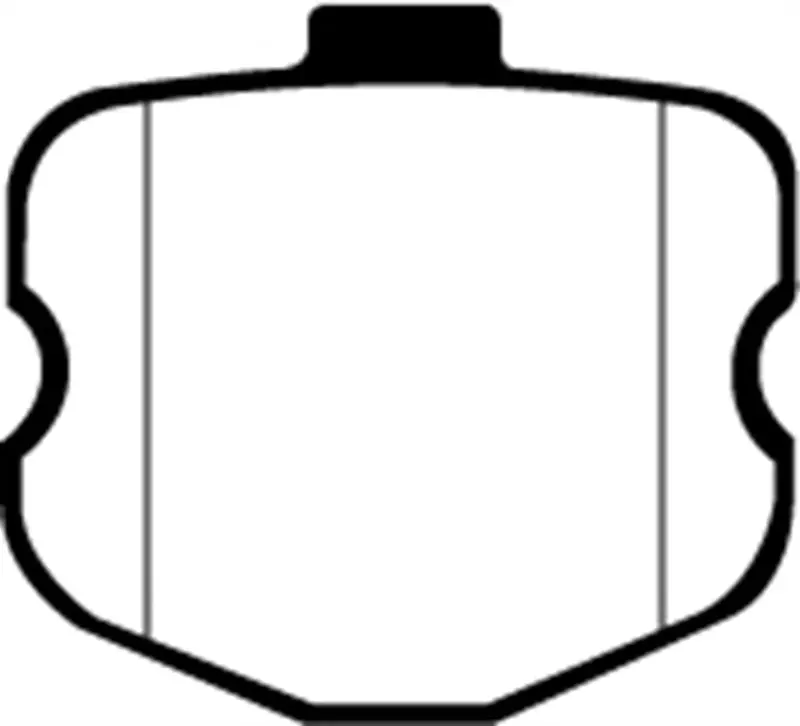 EBC Yellowstuff Rear Brake Pads 06-08 Chevrolet Corvette C6 Z06 7.0L Sport Brake Kit