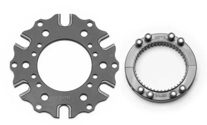 Wilwood Hub Kit Splined Sprint Axle Clamp Dynamic 6x5.50 BC T-Nuts GEN II