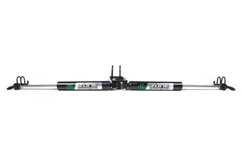 Zone Offroad 18-21 Jeep Wrangler JL Dual Steering Stabilizer Heavy Duty Offroad
