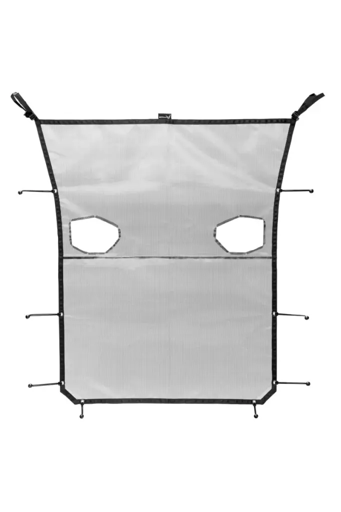 Rugged Ridge 2020 Jeep Gladiator JT Eclipse Sun Shade Black Full - Complete UV Protection Cover