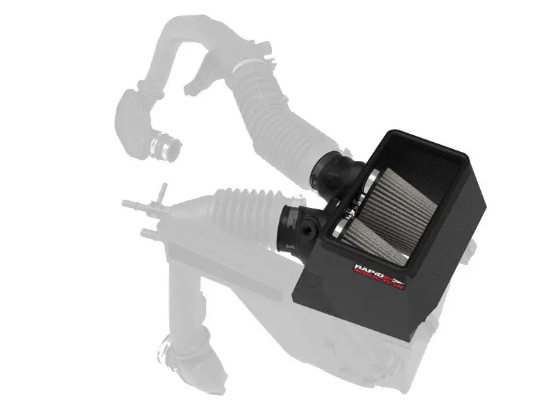Rapid Induction Cold Air Intake Pro Dry S Filter 19-20 Ford Edge 2.7L V6 Twin Turbo aFe