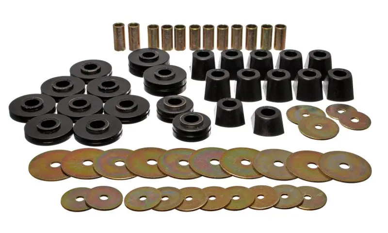 Energy Suspension 67-95 K5 Blazer Suburban Yukon XL 4WD Black Cab Mount Set