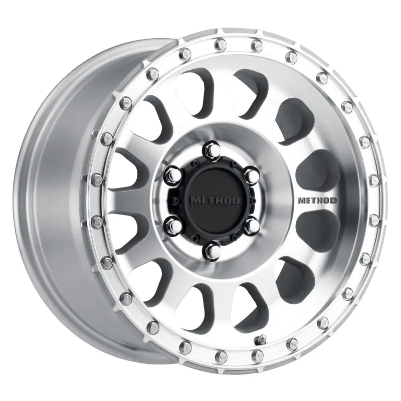 Method MR315 17x9 -12mm Offset 6x5.5 106.25mm CB Machined Clear Coat Wheel Method Wheels
