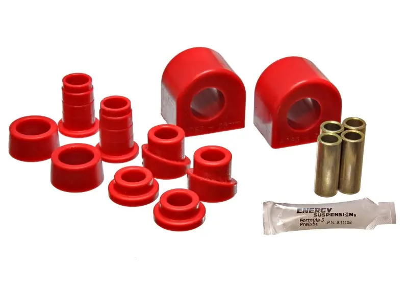Energy Suspension 24mm Front Sway Bar Bushing Set End Links 88-96 Chevy Corvette Red