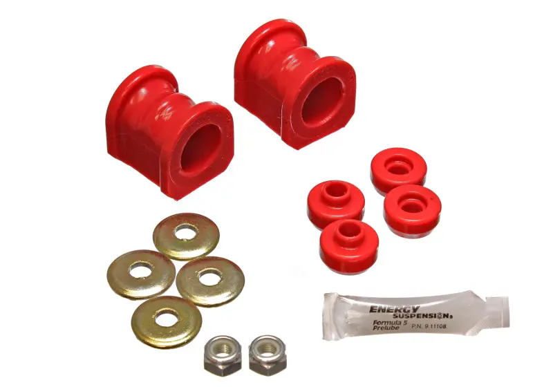 Energy Suspension 91-94 Nissan Sentra NX1600 2000 Red 27mm Front Sway Bar Frame Bushings