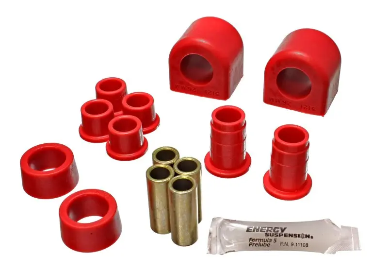 Energy Suspension 24mm Corvette Front Sway Bar Kit Red Enhanced Handling