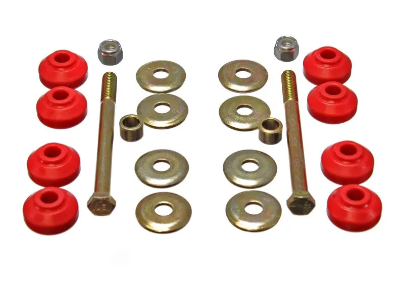 Energy Suspension 03-05 Dodge SRT4 Red Front Sway Bar End Link Set - Performance Upgrade