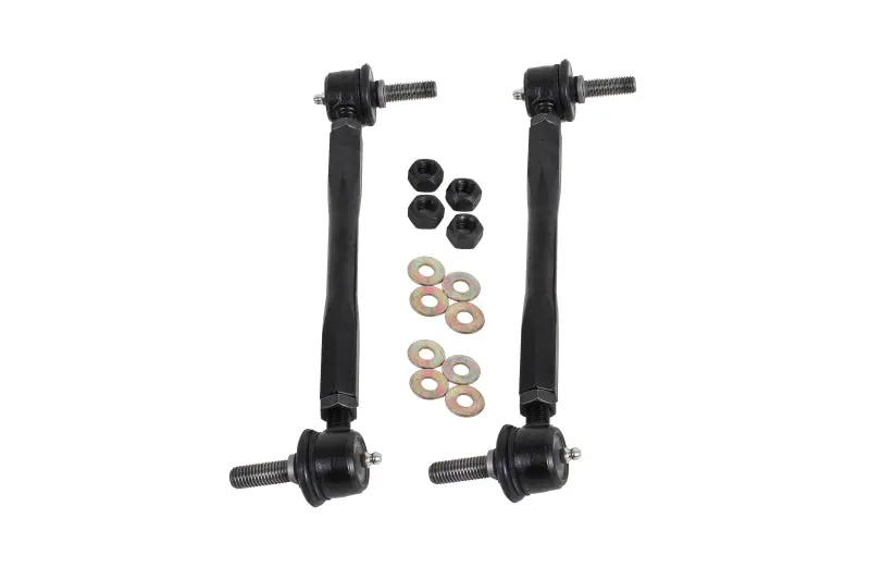 BMR 05-14 S197 Mustang Front Sway Bar End Link Kit Black BMR Suspension