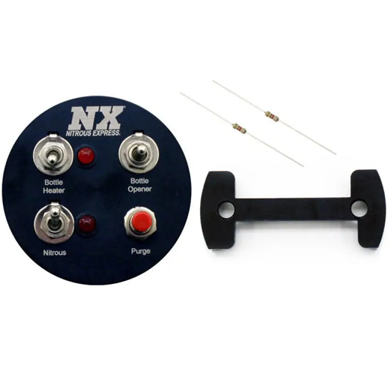 Nitrous Express Gauge Pod Switch Panel Compatible 2-1/16in Gauge Pods