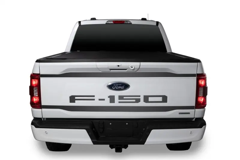 Putco 2021 Ford F-150 Cut Black Platinum Tailgate Lettering Emblems