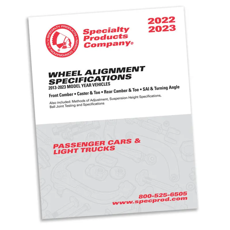 SPC Performance 2022 Edition Spec Book Vehicle Suspension Tuning