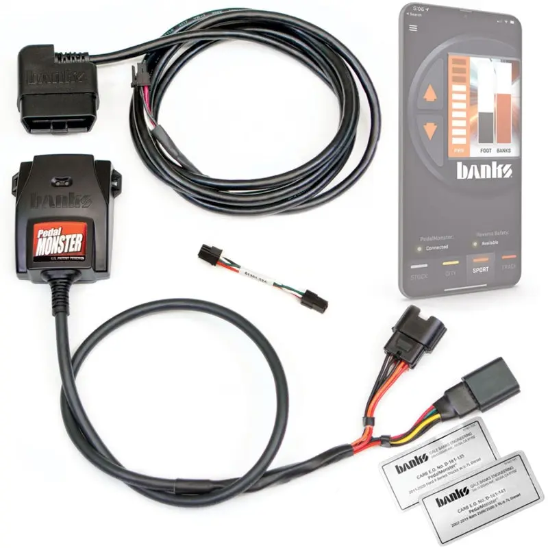 Banks Power Pedal Monster Kit Stand-Alone 07-19 RAM 2500/3500 & 11-20 Ford F-Series 6.7L Phone