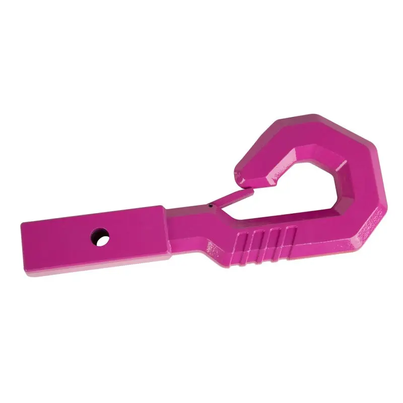 Rugged Ridge Elite Giga Pink Hook 2 inch Receiver - Heavy Duty Off-Road Recovery