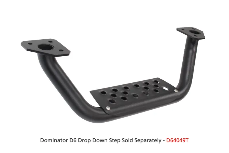 Go Rhino Dominator Extreme D6 Side Steps Complete Kit 19-20 Chevy 1500 Brackets
