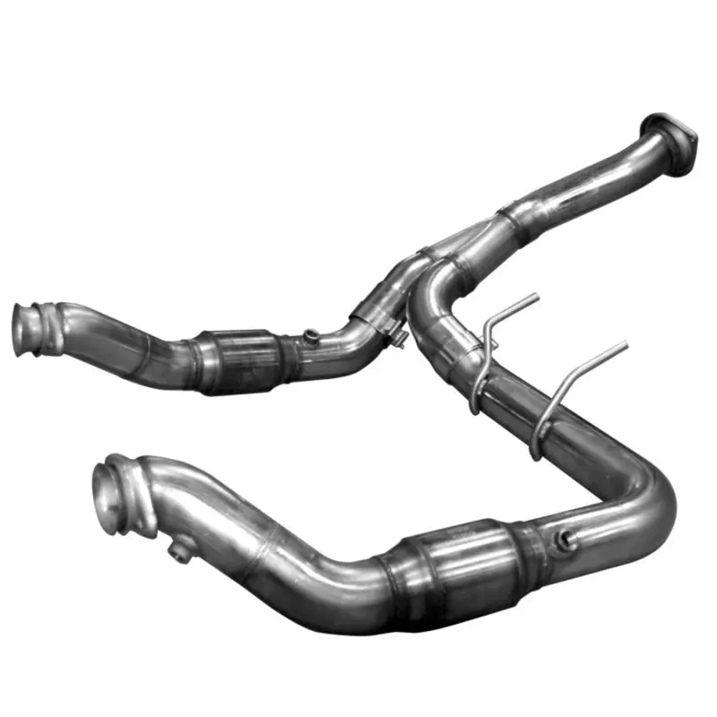 Kooks 11-14 Ford F150 EcoBoost 3.5L V6 3in Stainless Steel GREEN Cat Turbo Down Y-Pipe Kooks Headers