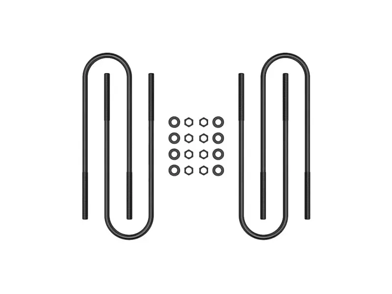 ICON 99-10 Ford F-250 F-350 Rear 17in U-Bolt Kit Heavy Duty Suspension
