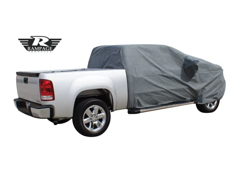 Rampage 1999-2019 Universal Easyfit Grey Truck Cover 4 Layer