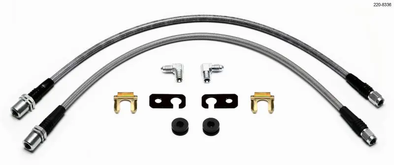 Wilwood Flexline Brake Hose Kit 2004-Current Scion xA xB tC Performance Brake Lines