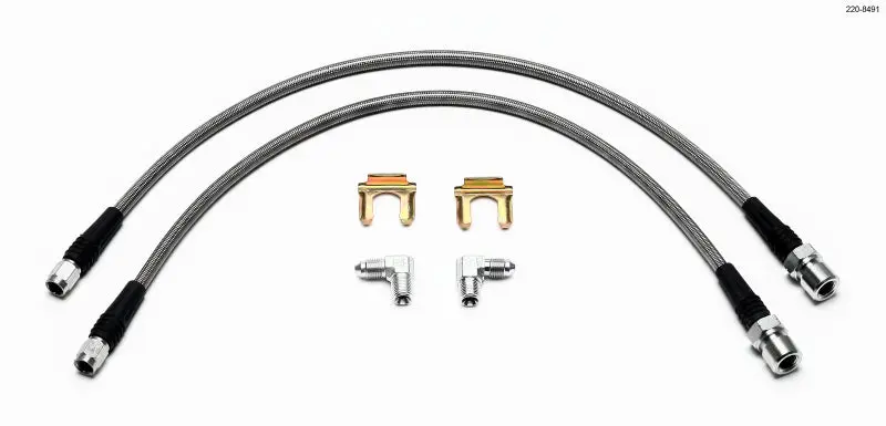 Wilwood Flexline Brake Hose Kit Front Mini-Cooper Performance Brake Lines