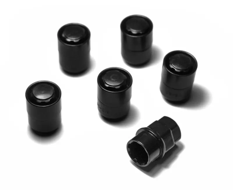 Rugged Ridge Five Piece Wheel Lock Set 1/2-20 Thread Black