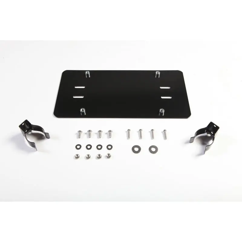 Rugged Ridge License Plate Mounting Bracket Roller Fairlead - Jeep Winch Accessory