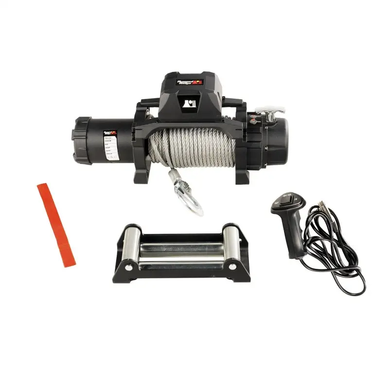 Rugged Ridge Trekker C10 Winch 10000lb Cable Wired Heavy Duty Off-Road Recovery