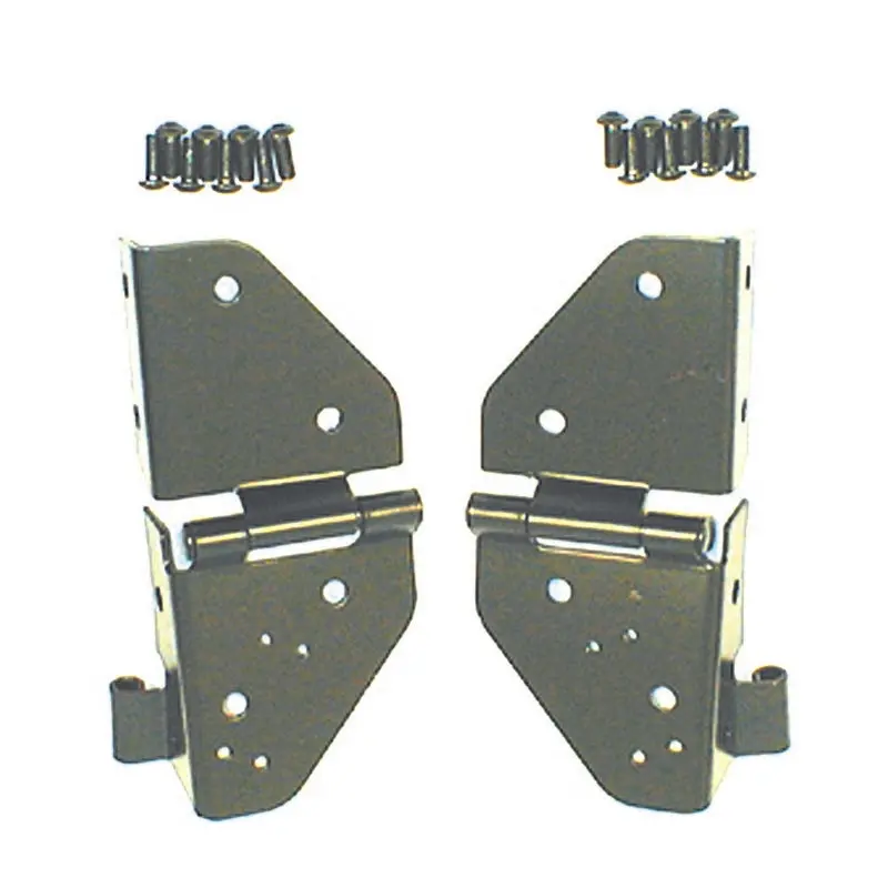 Rugged Ridge 76-86 Jeep CJ 87-95 Wrangler YJ Black Windshield Hinges