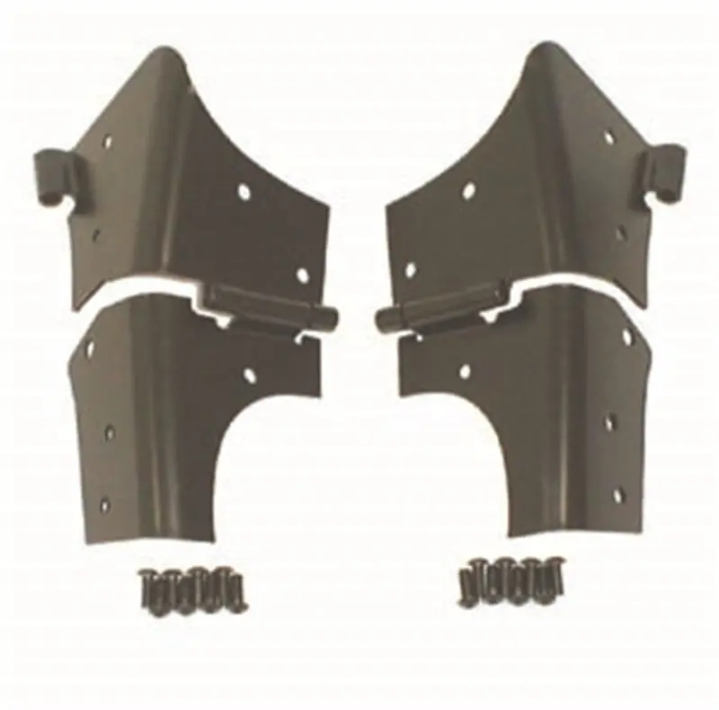 Rugged Ridge 97-06 Jeep Wrangler TJ Black Windshield Hinges Heavy Duty Replacement