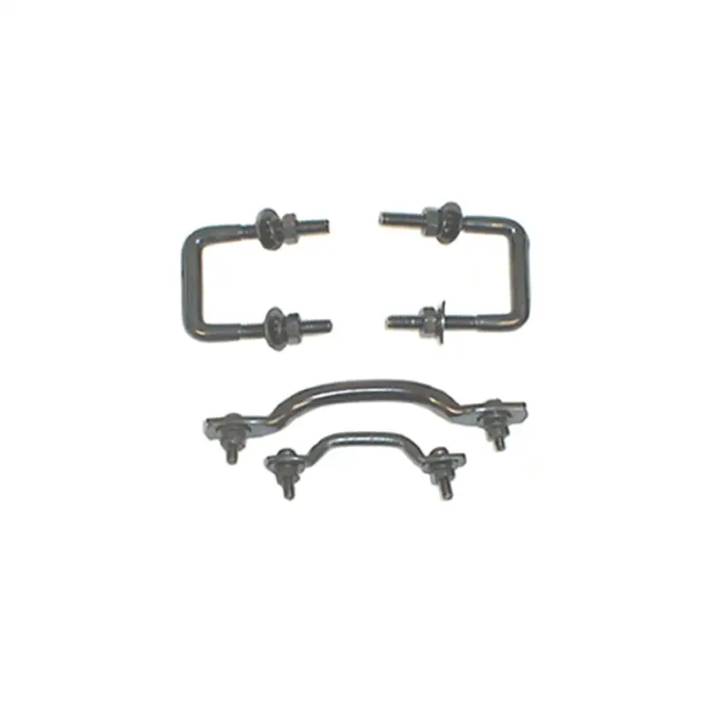 Rugged Ridge Windshield Tie Down Kit Black 55-95 Jeep CJ Wrangler Secure Fastening