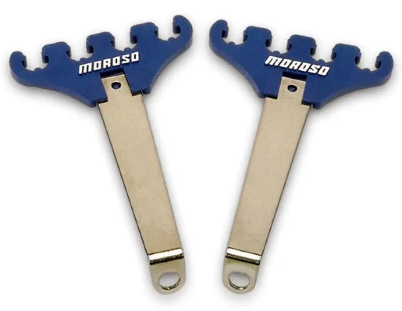 Moroso Blue 7-9mm Ignition Wire Loom Kit Chevrolet Small Block 4-Hole