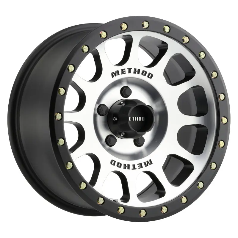 Method MR305 NV 16x8 0mm Offset 5x4.5 83mm CB Machined/Black Street Loc Wheel Jeeps Method Wheels